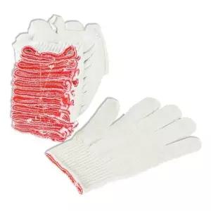 ( )작업용 안전 면사 장갑 45g 100개입 1P 대용량 현장 공장 목장갑 택배