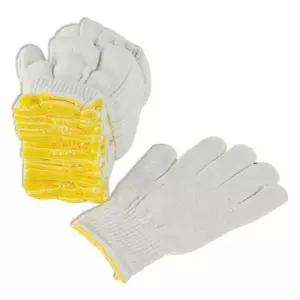 ( )작업용 안전 면사 장갑 35g 100개입 1P 대용량 현장 공장 목장갑 택배