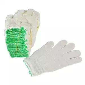 ( )작업용 안전 면사 장갑 55g 100개입 1P 대용량 현장 공장 목장갑 택배