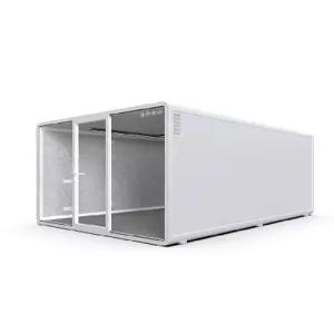 방음 부스 이동 방음실 방음부스 회의실 오피스 스튜디오 생방송 조립식 녹음 노래방