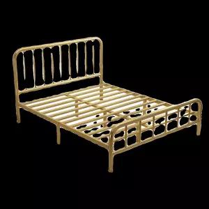 철제 더블 침대 침실 인테리어 조립식 원룸 자취방 프레임 심플 베드 고급