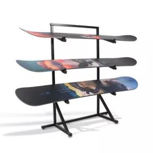 스노우보드 롱보드 랙 스탠드 보관대 선반 스키보드 거치대