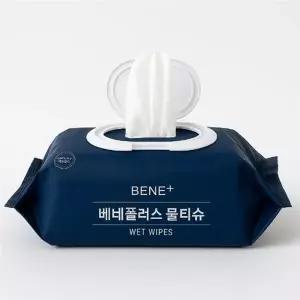 [웰빙창고] 베네플러스 물티슈 100매 20팩 캡형