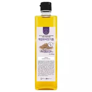 저온압착 프리미엄 게걸무씨앗기름 게걸무씨앗유 나복자유 무씨유 국산 375m