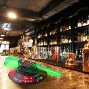 재미있는 보드 게임, 참신한 턴테이블 회전 와인병 음주 룰렛, 성인 파티