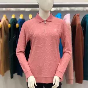 루이까스텔 FW 여성 페일톤 양각 아이루카 반집업 티셔츠 7FDTS934P