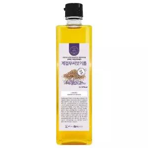 저온압착 프리미엄 게걸무씨앗기름 게걸무씨앗유 나복자유 무씨유 국산 375m