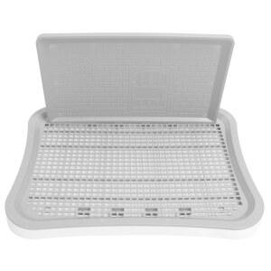 강아지 훈련용 변기 벽걸이형 이동식 배변 애완동물 메쉬 대형 휴대용 패드 홀더 소형 중형