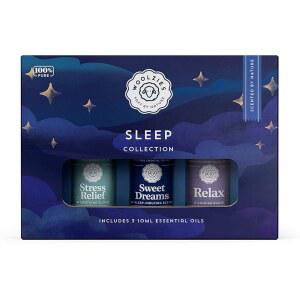 울지스 슬립 컬렉션 에센셜 오일 블렌드 세트 | 포함. 달콤한 꿈, 휴식, 스트레스 없는