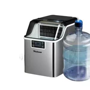 탕비실 제빙기 휴대용 소형 자흡모델 4개 캠핑 아이스 메이커 얼음 30kg 트레