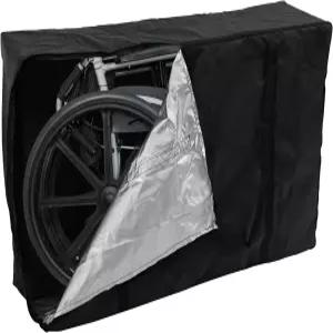 롤레이터 워커 및 운송 의자용 아비자크 캐리 트래블 백 43x11x29 인치 옥스포드 천 휠체어 보관 가방 노인