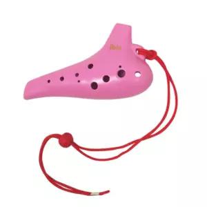 여학생 여자아이 음악수업 오카리나 분홍색 교구 선물 연습