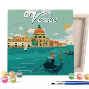 인테리어DIY 베니스강 캔번스페인팅 SET 추천 수업교구 그림
