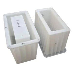 몰드 거푸집 시멘트 벽돌 깔때기 3피스 40x20x12 이중 원예 더블홀