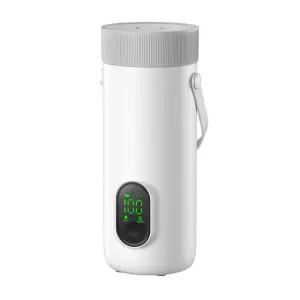 휴대용 전기 포트 텀블러 충전식 커피 온도조절 보온병 여행용