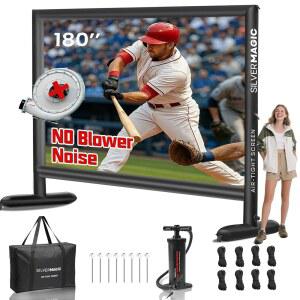 사일런트 인플레이터 스크린 에어 타이트 노블로워 디자인 블랙 위한 바이 실버매직