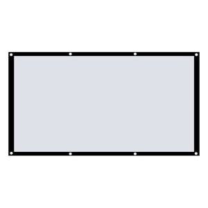 MVUYO 대형 16 접이식 디자인 프로젝션 스크린 극장 120인치 프로젝터 영화