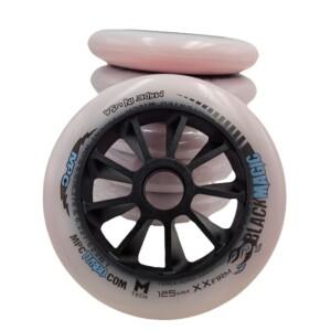 6개입 2층 MPC 블랙 매직 XXFirm 125mm 인라인 스피드 스케이트 휠 125 빅 타이어 스피드 레이스 스케이팅