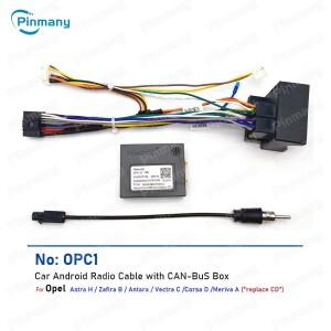자동차 안드로이드 헤드 유닛 전원 와이어 하네스 어댑터 Opel Astra H Zafira B Antara Vectra C Corsa D