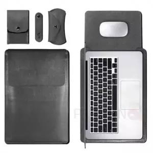 노트북 가죽 파우치 37x28 챠콜 노트북파우치 태블릿파우치 태블릿케이스 노트북용가방 노트북가방파우치