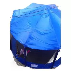 대형 트램펄린 트램폴린 천장 지붕 점핑 야외 점프 유산소 무소음 6각 체조 공원