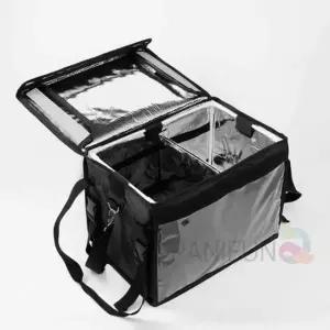 컵 보온보냉배달가방 32L 블랙 대용량보냉가방 보온가방 보온보냉백 오토바이배달가방 쿨링백