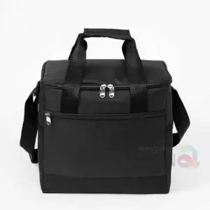 보온보냉 아이스백 13L 블랙 보온보냉바구니 쿨러백 차박아이스박스 도시락배달가방 배달보냉가방