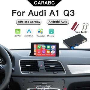 아우디 A1 Q3 무선 카플레이 2013-2018년형 안드로이드 오토 오토링크 에어플레이 후방 카메라 카플레이 RM