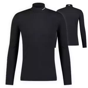 남자 레터링 하프넥 속건 기능성 골프 긴팔 이너 베이직 스포츠웨어