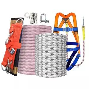 공중 안전벨트 보호대 방지 청소작업 그네식 작업 로프