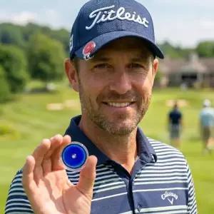 볼 마커 수평계 골프공 레벨 경량 골프 볼 마커 자석 액세서리 라운딩 경사계 준비물 휴대용 지지대 클립형