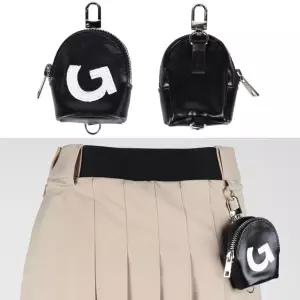 벨트고리 부착용 여성 미니 심플 골프 볼 파우치 공주머니 레슨 춘추