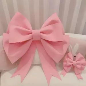 분홍 나비 리본 공예용 웨딩 결혼식 기념일 파티 배경 인테리어 소품 카장식