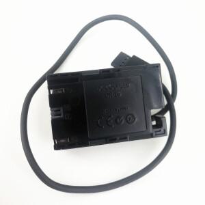 호환 DJI 로닌 S 스태빌라이저용 더미 배터리 전원 케이블  MCC-FW50 FZ100 LP-E6 W126 EN-EL15 EL15A DCC1