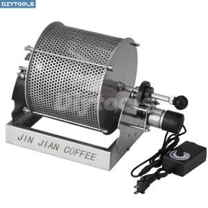 커피 로스터 3.8L 소형 로스터 가스 세라믹 오븐 가열 가정용 튀김 콩 응고 전기 구운 가정용 로스팅 기계