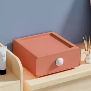 피카룸 미니 서랍 책상위 수납 데스크정리함 핑크