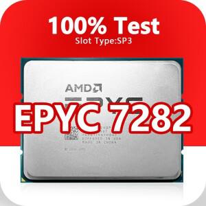 EPYC 7282 CPU 16 코어 32 스레드 2.8GHz 64MB 120W DDR4 소켓 SP3 H11SSL용 i MZ01-CE1 H11DSI 마더보드 E
