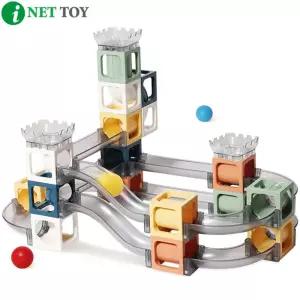 마그네틱 롤링 트랙 구슬놀이 자석블록 36p 교육용 창작놀이 돌봄센터 유치원 놀이방