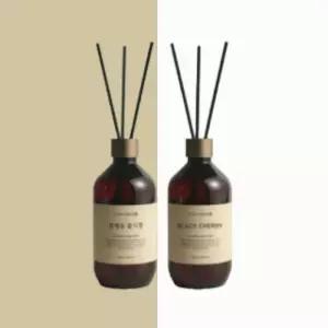 코코도르 프리미엄 디퓨저 대용량 실내방향제 우디호텔향 500ml 2개