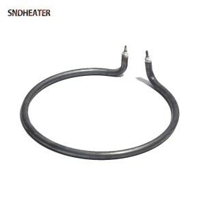 SNDHEATER 원형 뜨거운 공기 가열 요소 보일러 히터, 전기 프라이팬용 튜브, 220V, 500W, 800W, 8mm, 직경 96mm, 135mm, 176mm