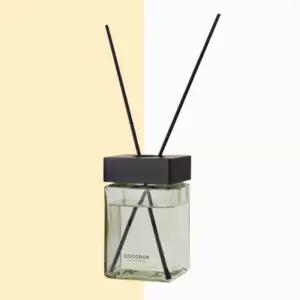 코코도르 글래스큐브 프리미엄 투명 디퓨저 블랙체리향 1L 대용량 호텔무드 실내방향제