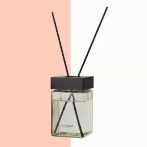 코코도르 글래스큐브 프리미엄 투명 디퓨저 양재동꽃시장향 1L 대용량 호텔무드 실내방향제