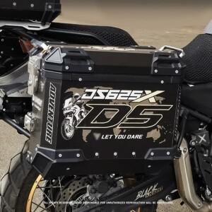 VOGE DS625X DS 625X DS625 X 오토바이  테일 박스 사이드 박스 스티커 방수 트렁크 사이드 러기지 박스 스