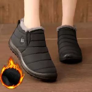 남녀공용신발 겨울신발 패딩부츠 숏 기모 패딩 부츠 2컬러 남녀공용 방한