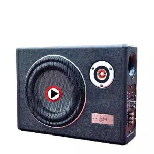 차량용 우퍼스피커 오디오 고출력 액티브 시트 음악 자동차 서브 하단 튜닝