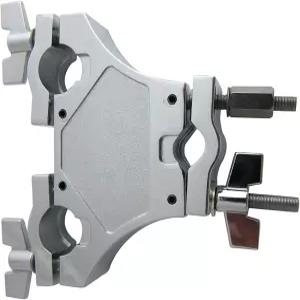 직경 7/8인치 톰 또는 심벌 암 합금 강철 드럼 마운트 하드웨어용 AIAS 3방향 멀티 클램프