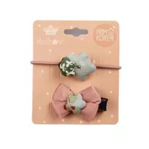 액세서리 헤어액세서리 집게핀세트-내츄럴스타 핑크 머리집게핀 머리핀 귀여운디자인 헤어핀