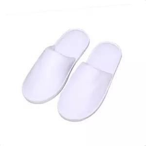 거실실내화 와플무늬 호텔 슬리퍼 화이트 편안한슬리퍼 간편한 호텔용 가정용 패브릭