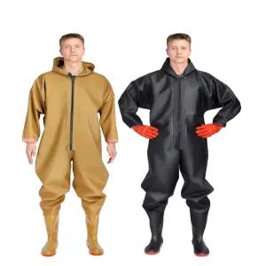 낚시 해루질 갯벌 웨이더 전신 장화 장갑 모내기 여성용 남성 갯벌체험 멜빵 소매 바지