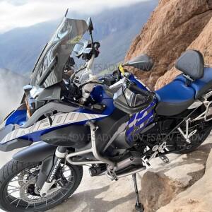 BMW R1200GS R1250GS R 1200 GS LC ADV R1250 GS 어드벤처 오토바이 드라이버 등받이 쿠션 용 조절 가능한